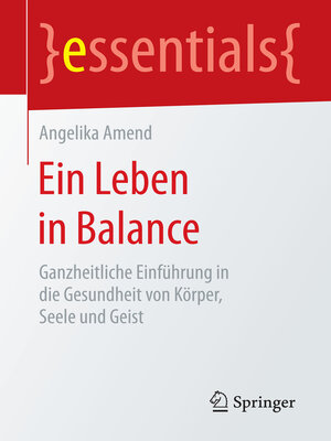 cover image of Ein Leben in Balance
